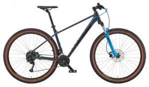 KTM CHICAGO DISC 291 METALLIC GREY (BLACK+BLUE) 2022 DRIMALASBIKES